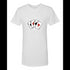 BELLA CANVAS MEN'S LONG BODY URBAN TEE 3006 Cartoon Playing Cards A Decal